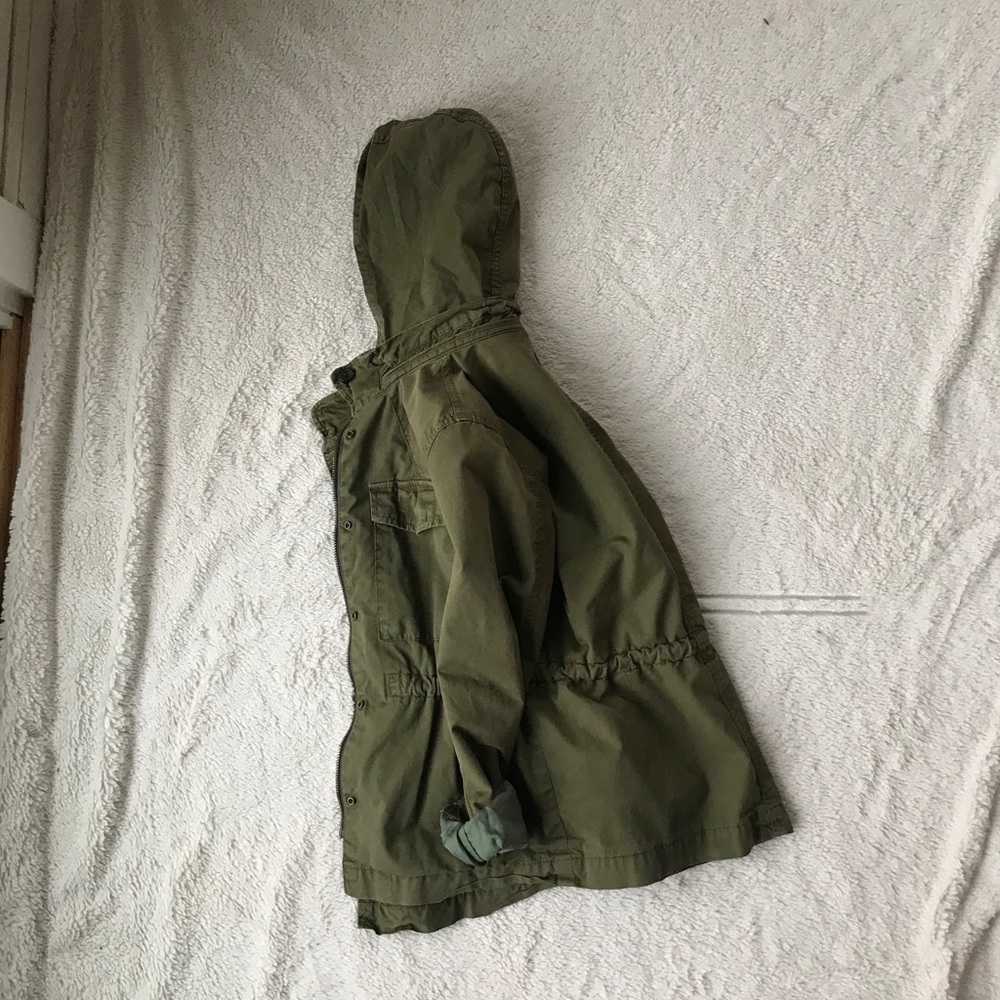 Green Army Jacket - image 2